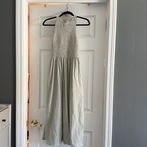 Madewell The Melody Smocked Midi Dress - Size XS. Worn once